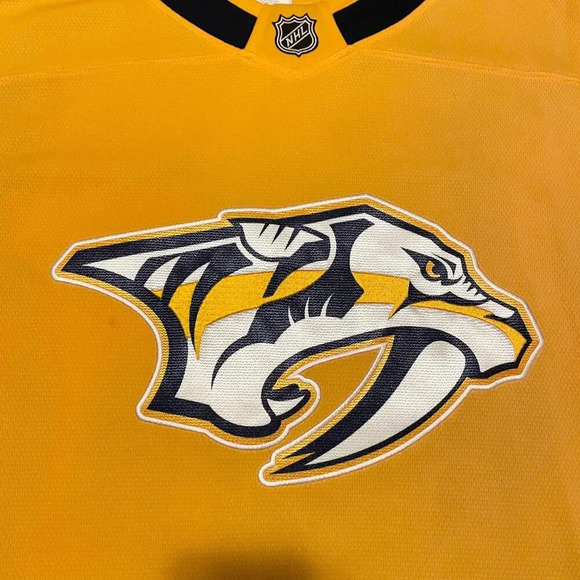P K Subban Nashville Predators Fanatics Jersey Mens Size XL Stains - Picture 2 of 16